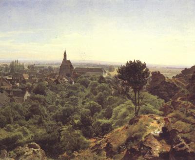 Ferdinand Georg Waldmuller Waldmuller View of Modling (nn02) oil painting image